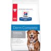 Hill’s Prescription Diet Derm Complete Original Flavor Dry Dog Food