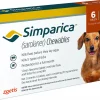 Simparica Chewable Tablet for Dogs, 11.1-22 lbs, (Orange Box)