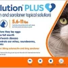 Revolution Plus Topical Solution for Cats, 5.6-11 lbs, (Orange Box)